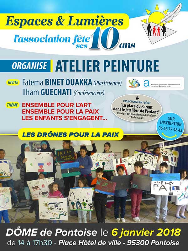 Fatema Binet, ensemble pour la paix les enfants s'engagent