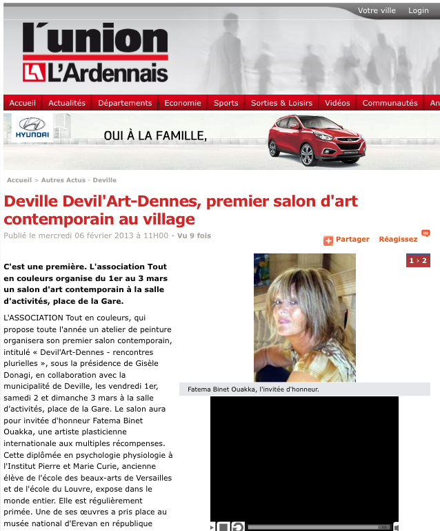 Expositions Binet Deville