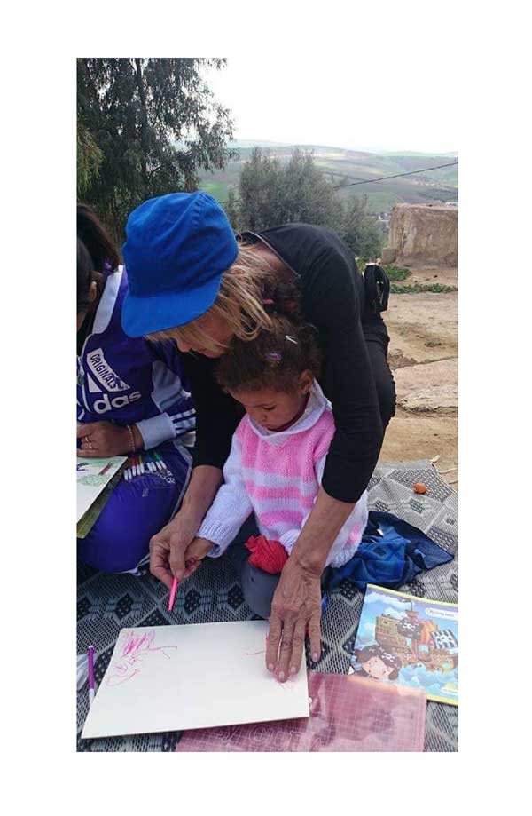 Fatema Binet, ensemble pour la paix les enfants s'engagent