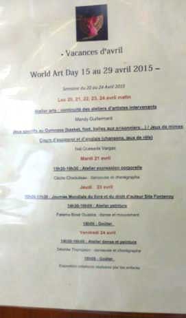 Journee Mondiale Art 