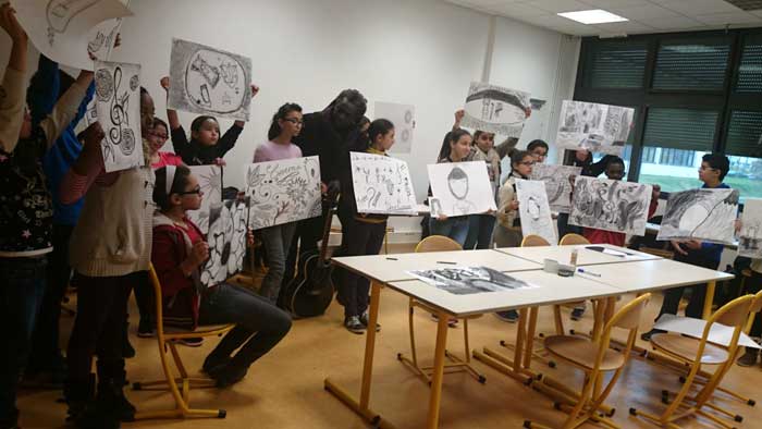 Journee mondiale Art, Danse 2015 Binet Ouakka